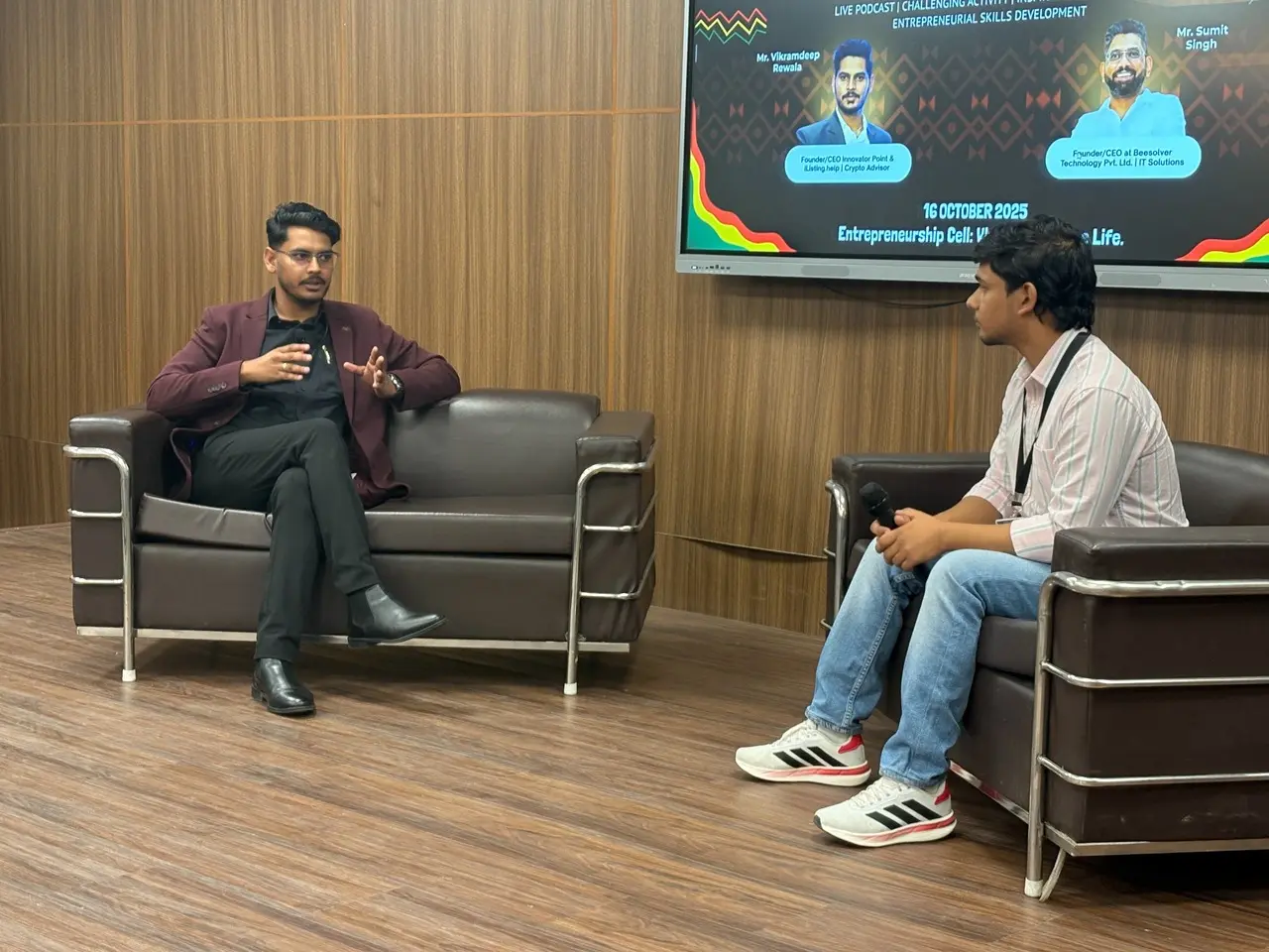 Speaker session moment from October 2025
